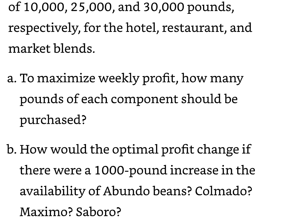 Please answer using excel solver. Also showing