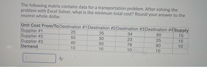 please answer all as they correlate with each