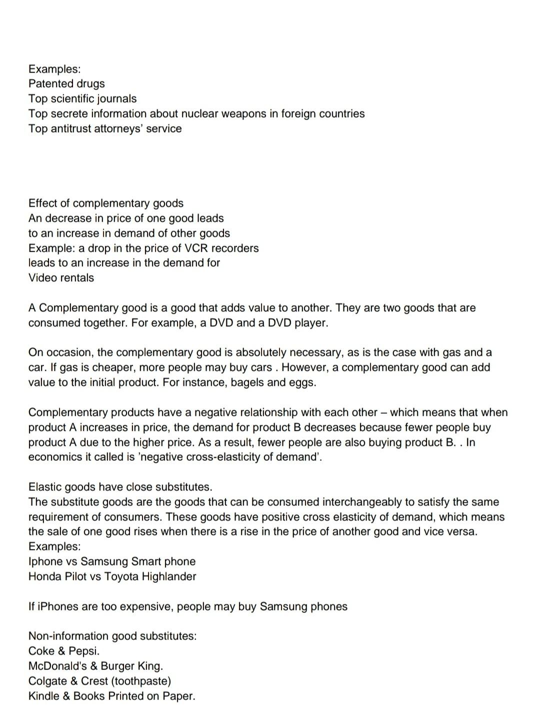 read the questions and use the notes. Questions: