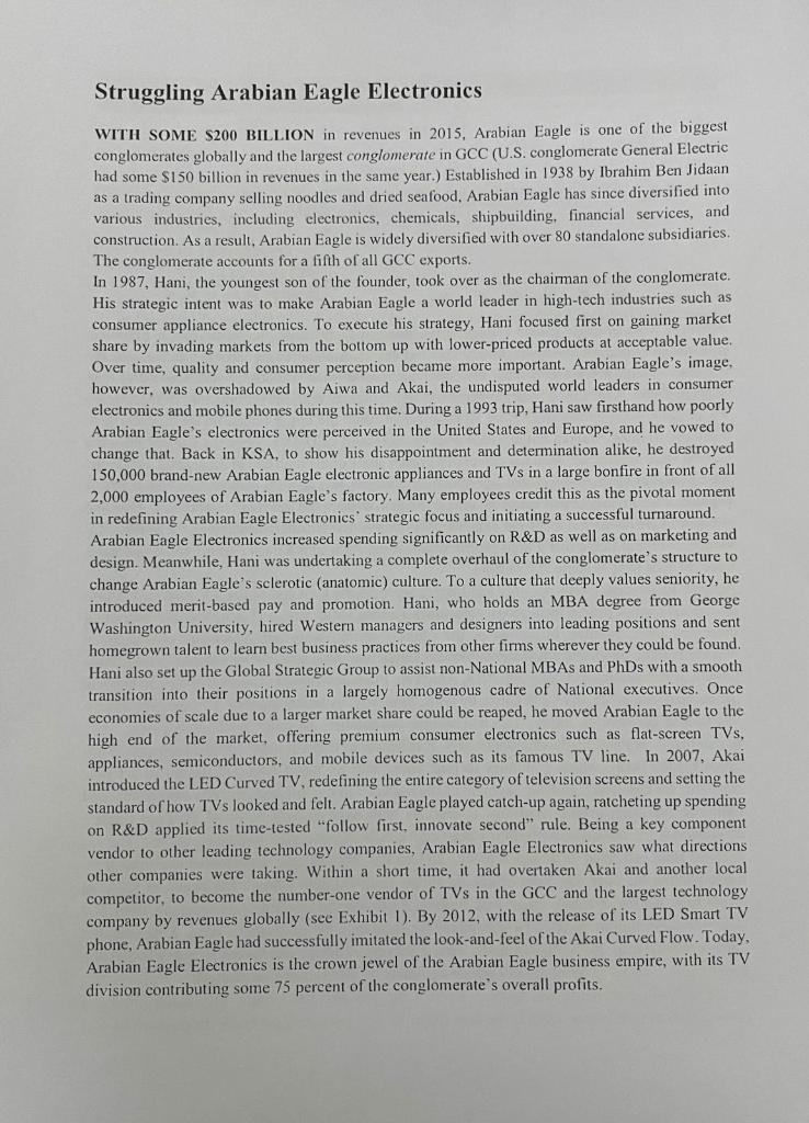 EXPERTS ONLY PLEASE -Business Management