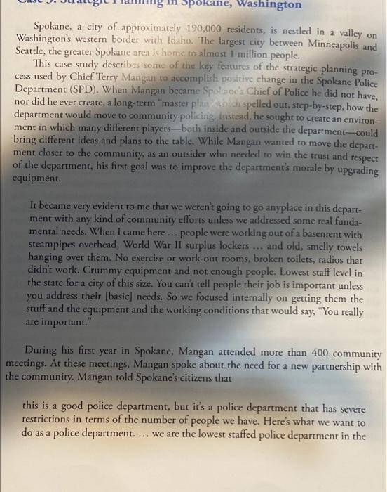 this case study begins by describing how a new