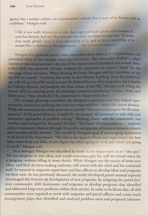 this case study begins by describing how a new