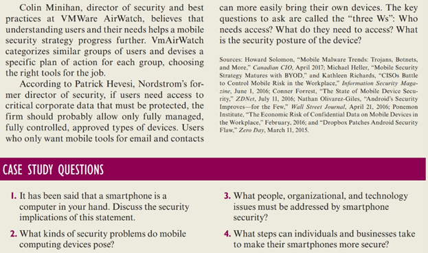 Part II: Case Study Analysis: Read Case Study