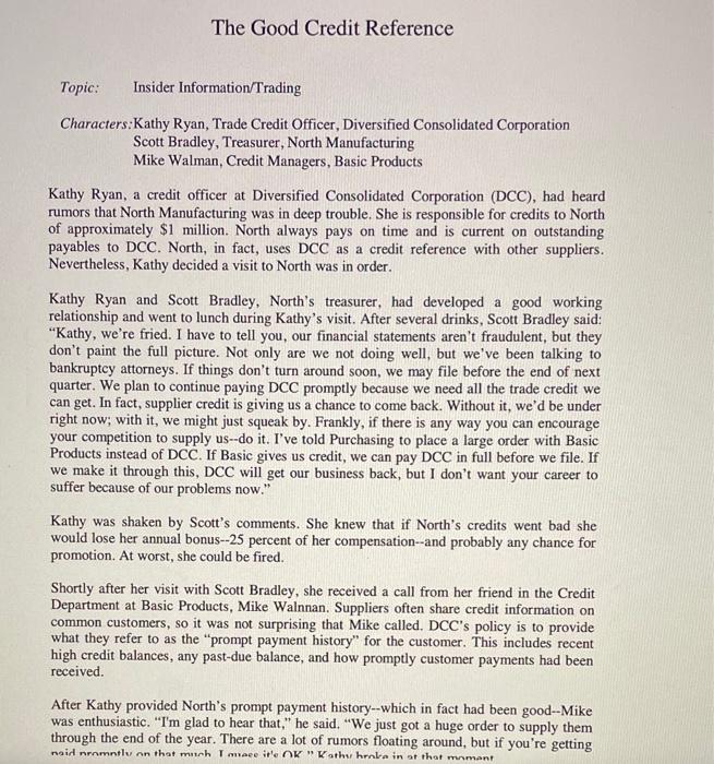 will like and write comment when done The Good