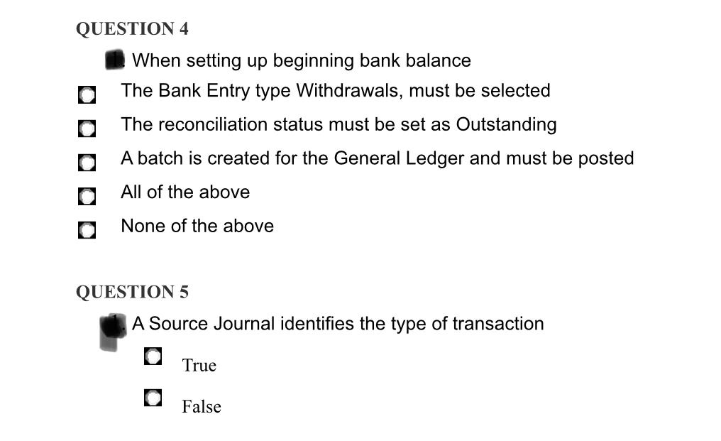 Answer just these two questions. You must be