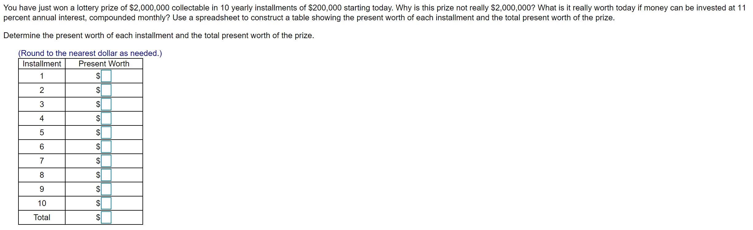 Please explain the steps You have just won a