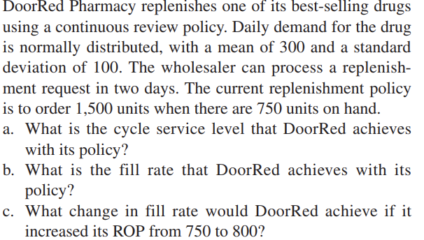 please use excel and focus on the second