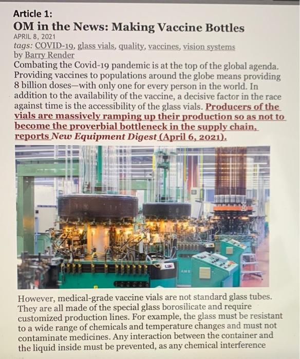 answer the two discussion questions 1) what are