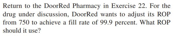 please use excel and focus on the second