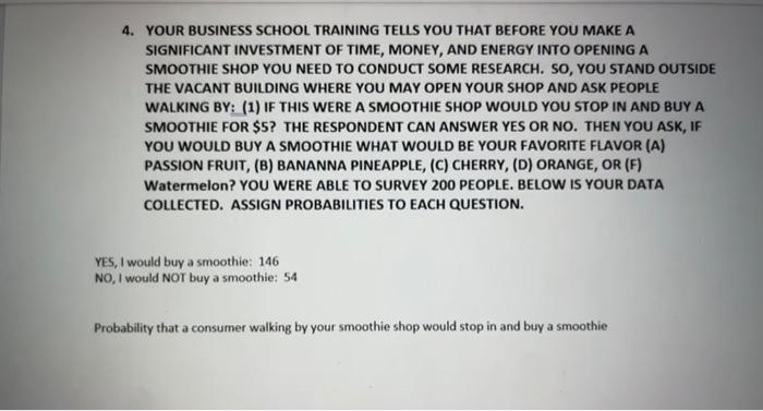 All steps please 4. YOUR BUSINESS SCHOOL TRAINING