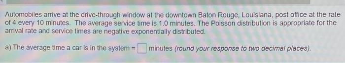 Automobiles arrive at the drive-through window at