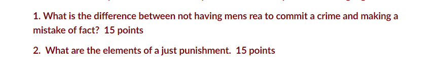 1. What is the difference between not having mens