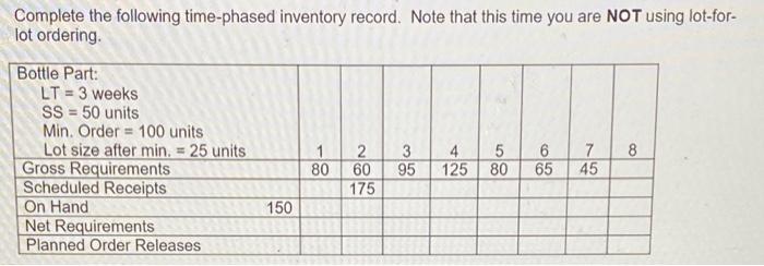 help!! thank you! Complete the following
