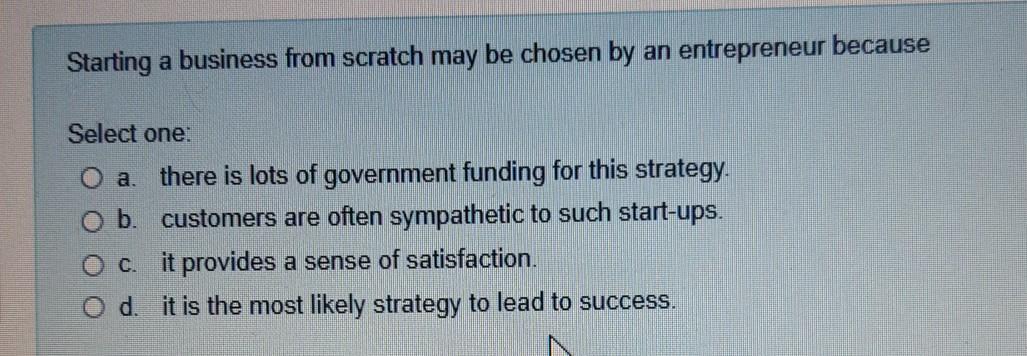 Please, helpwith this Starting a business from