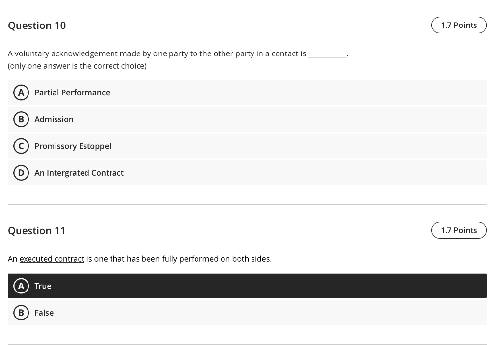 A promise or commitment to perform or refrain