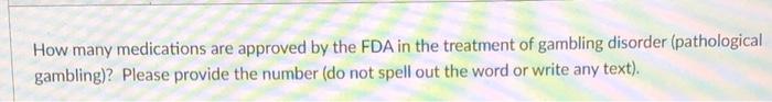 Which statement about gambling is true? Mark all