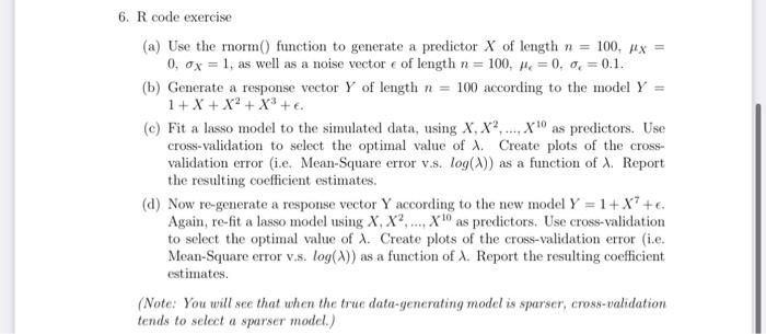 show all the r code step and detail step 6. R
