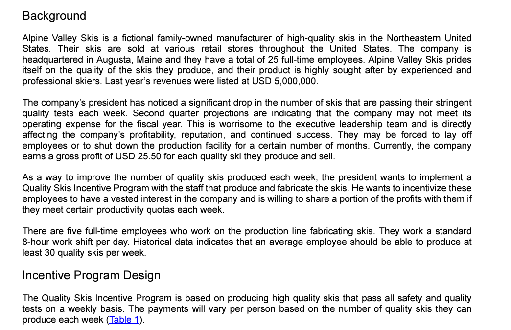 Identify and discuss the management problem(s)