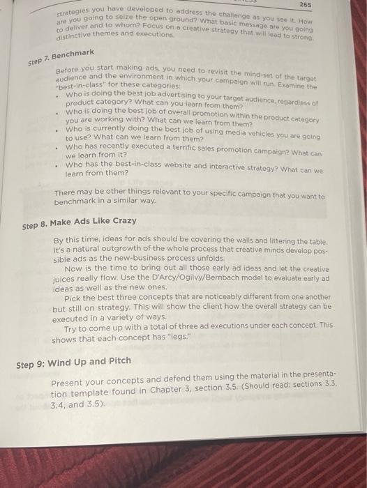 atter? 7.8 AD-ROBIC EXERCISES A. Briefing for New