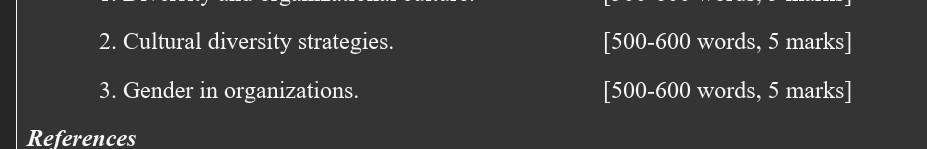 Solution 2. Cultural diversity strategies.