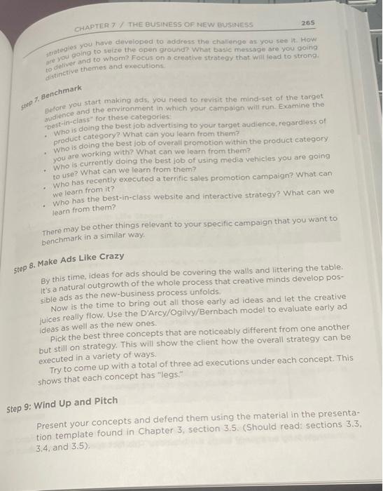 atter? 7.8 AD-ROBIC EXERCISES A. Briefing for New