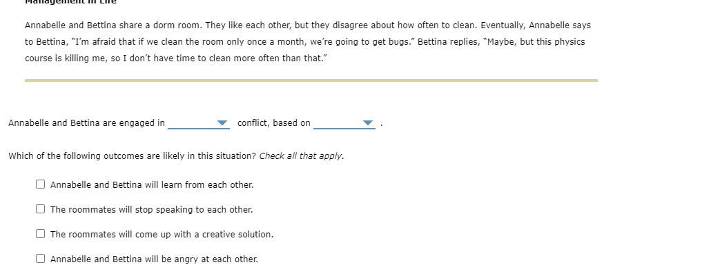 2. Sources of conflict (Connect, Perform) Using