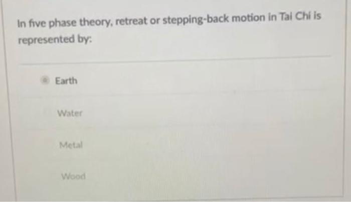 I need help with this question? In five phase