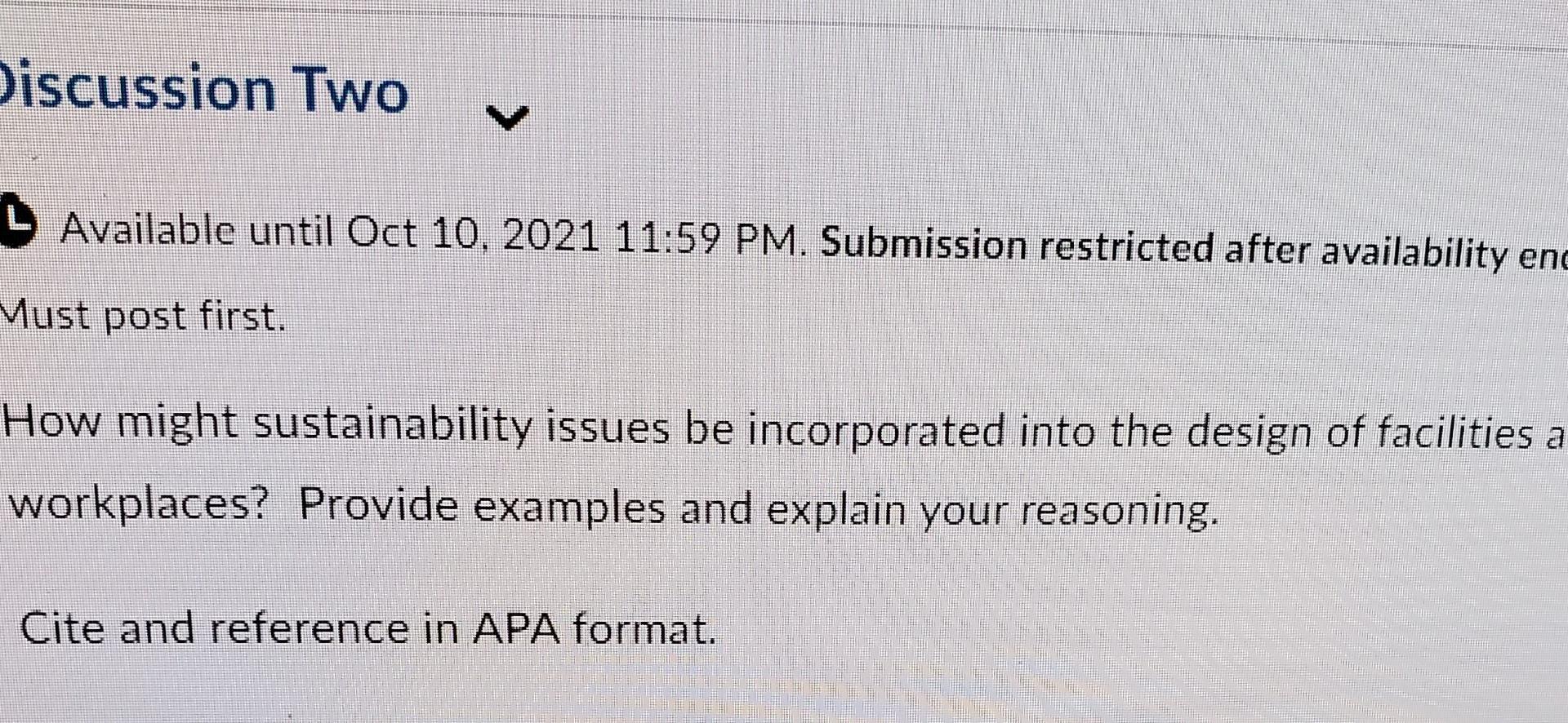 Course: Operational Decision Making minimum of