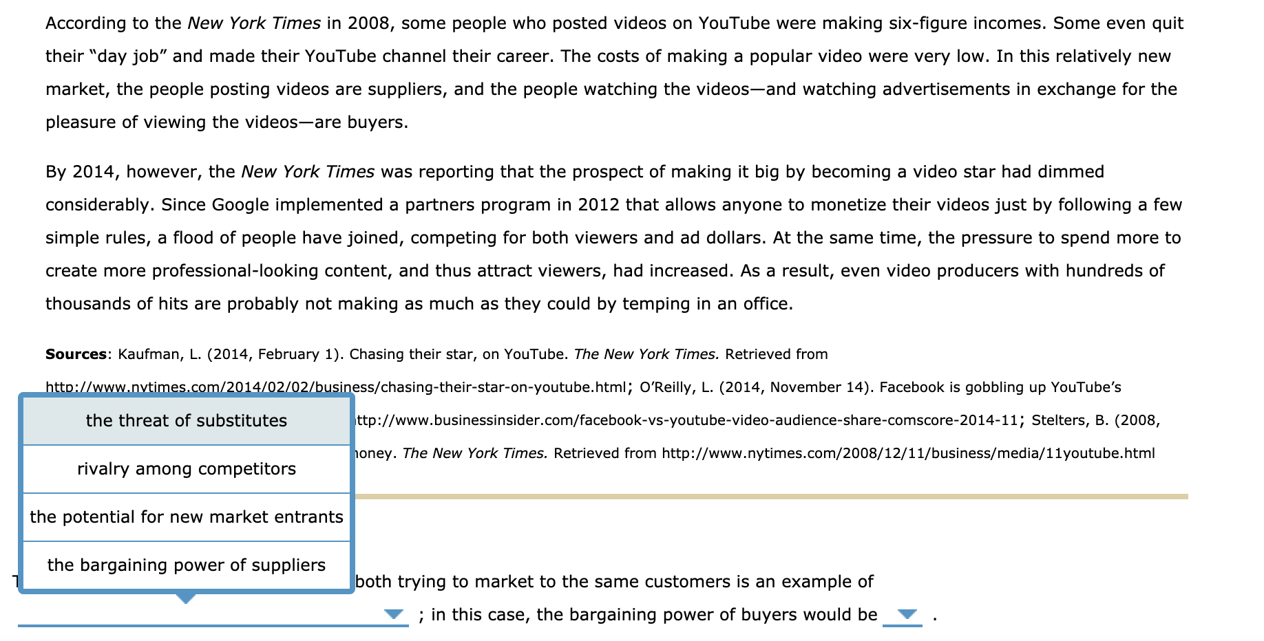 2. Analyzing the external environment (Connect,