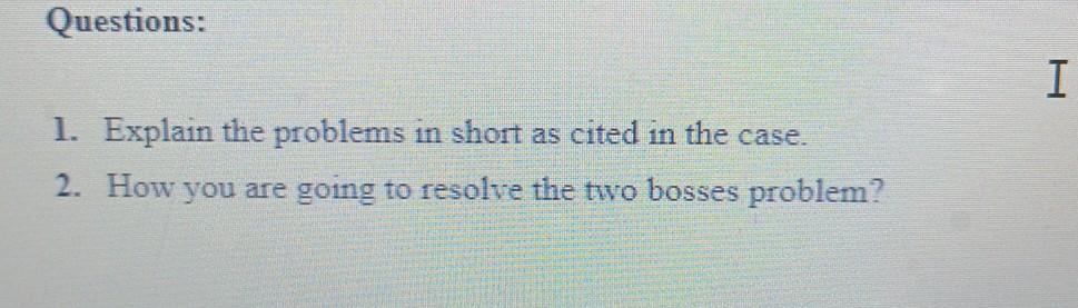 CASE STUDY 1: On May 15, 1991, Brian Richards was