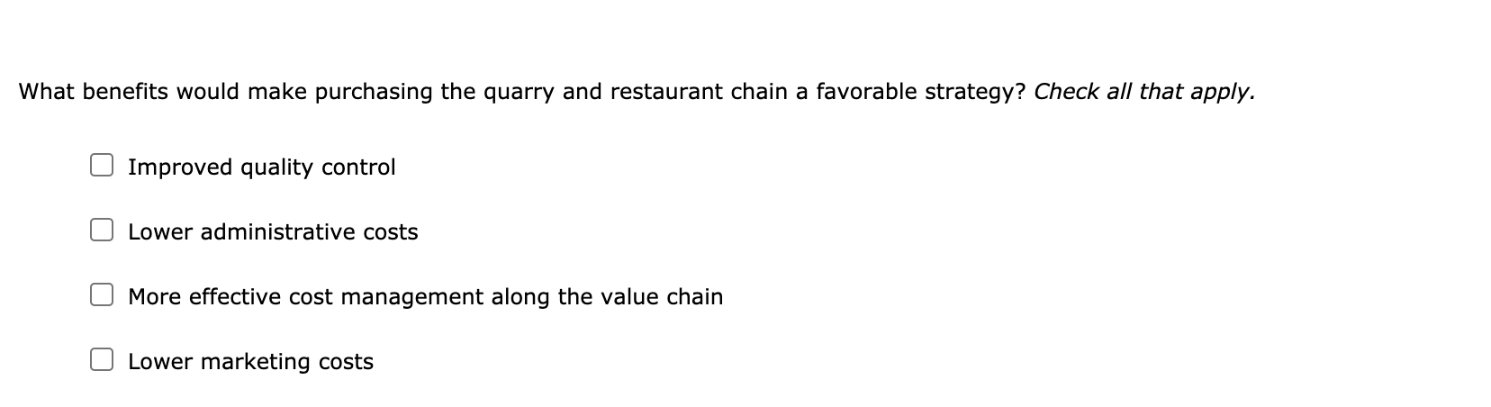 4. Vertical integration (Connect, Perform) Use