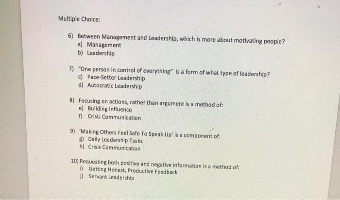 please answer Multiple Choice: 6) Between