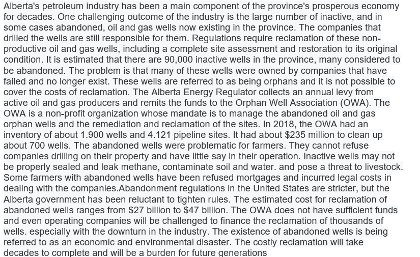 Five stakeholders were involved in this issue (