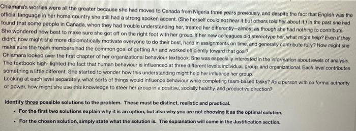 I just need to find the three different solutions