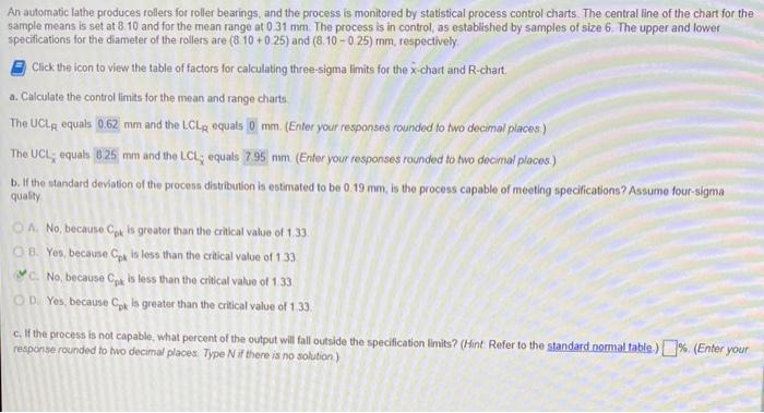 i am trying to find C? please help An automatic