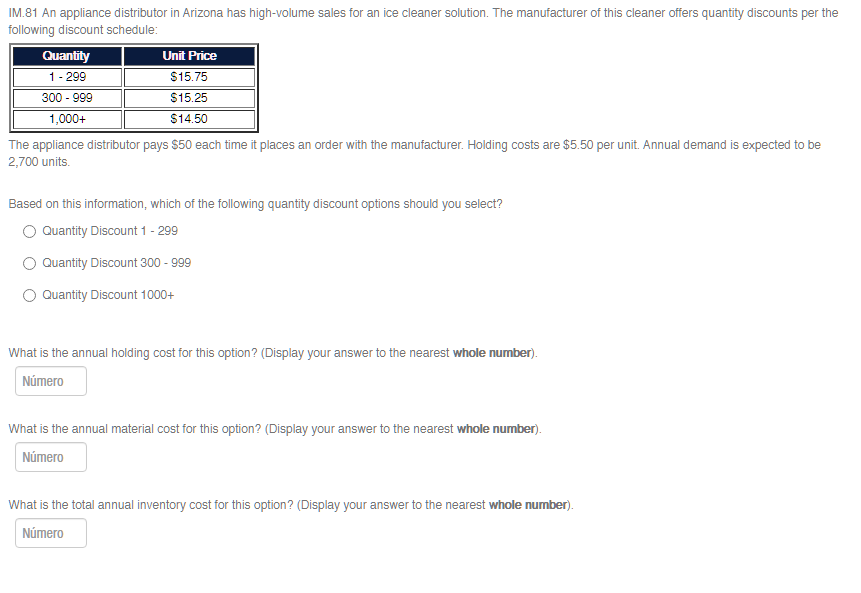 Please show how you did on excel (the formulas)