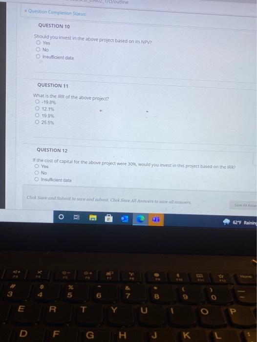 //outline Question Completion Status QUESTION 10