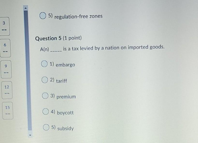 business Introduction 5) regulation-free zones 3