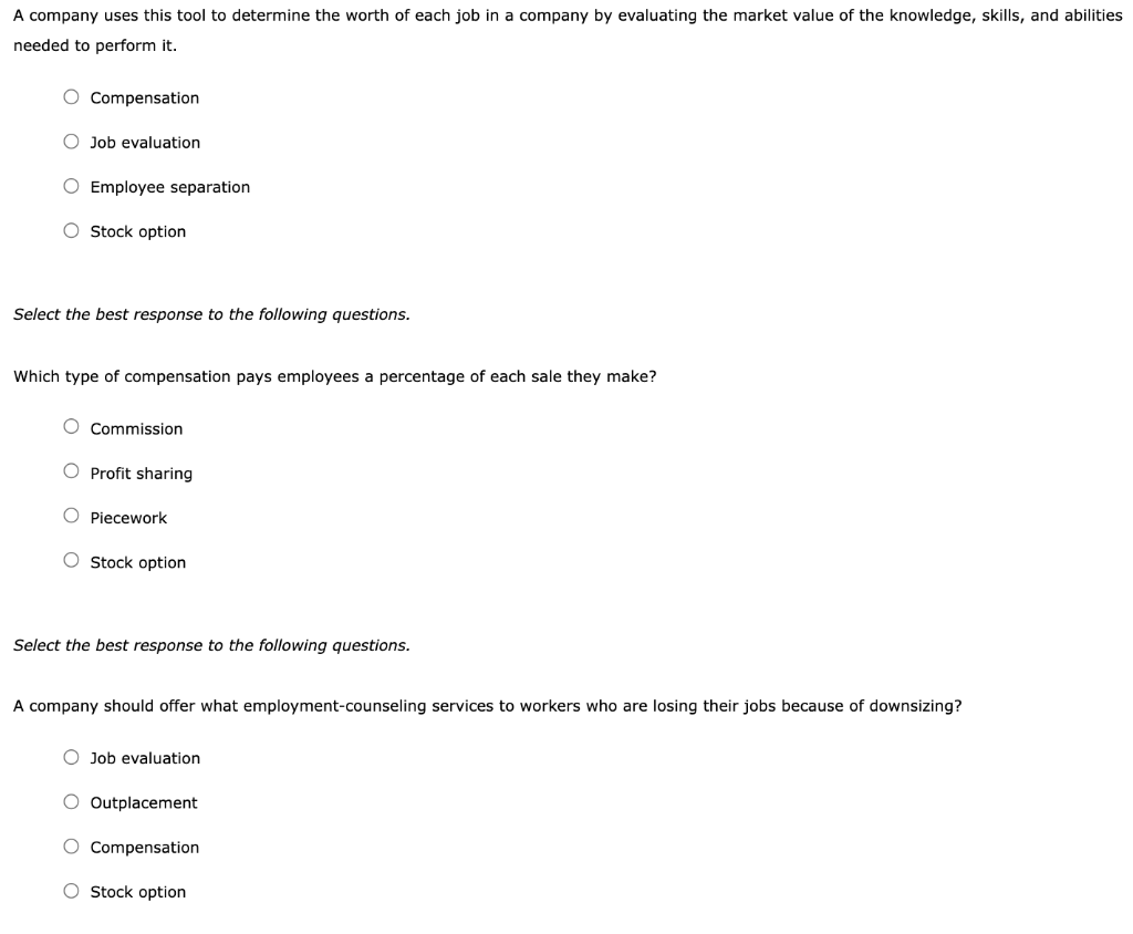 A company uses this tool to determine the worth