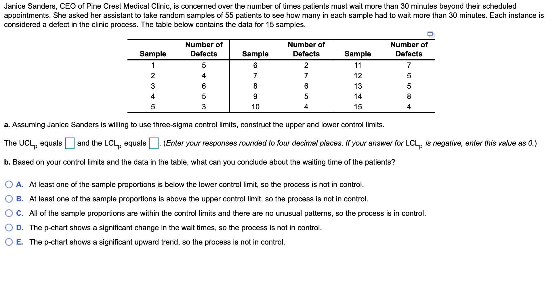 Janice Sanders, CEO of Pine Crest Medical Clinic,