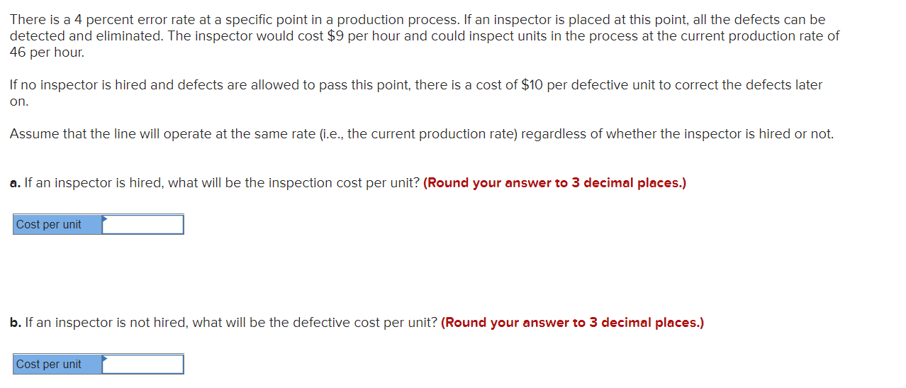 There is a 4 percent error rate at a specific