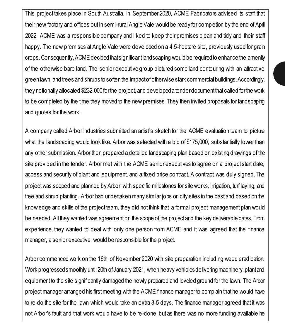 Project management please add indpeth, correct