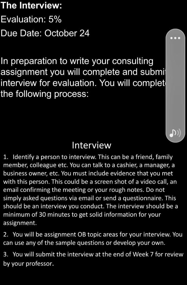 topics are highlighted by red pen The Interview: