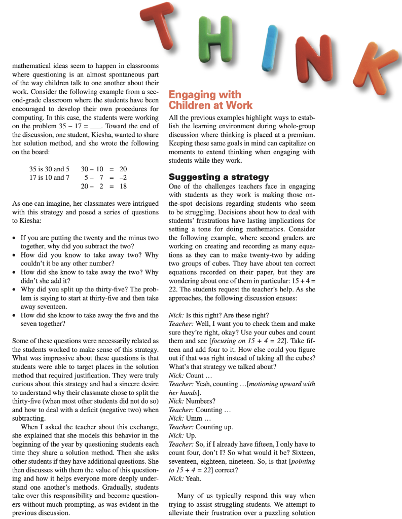 Please read the question Question : In the