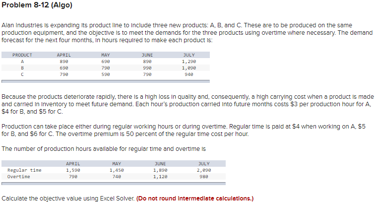 Could someone help to calculate the objective