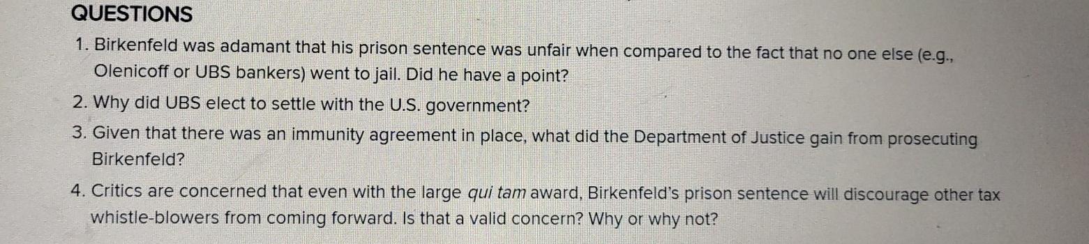 Now here is my case study. QUESTIONS 1.