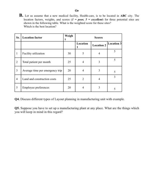 Section A Instruction: Solve any one (01) of the