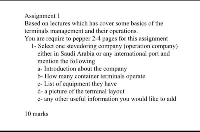 I dont no what is the problem Assignment 1 Based