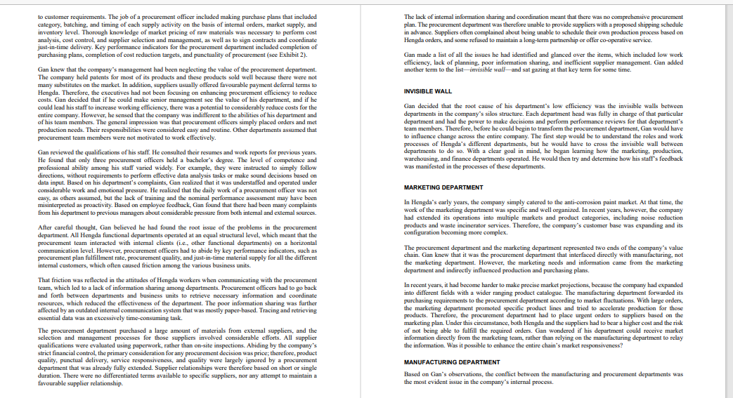 1. What are the main issues that Hengda is facing