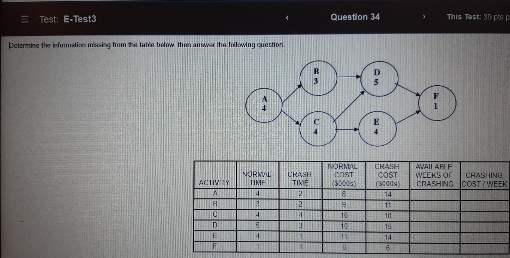 34. I'm not sure I got this answer right Can you